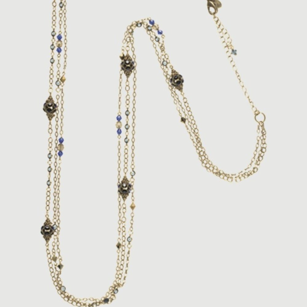 NWT Sorrelli Blue Jean Dream Necklace